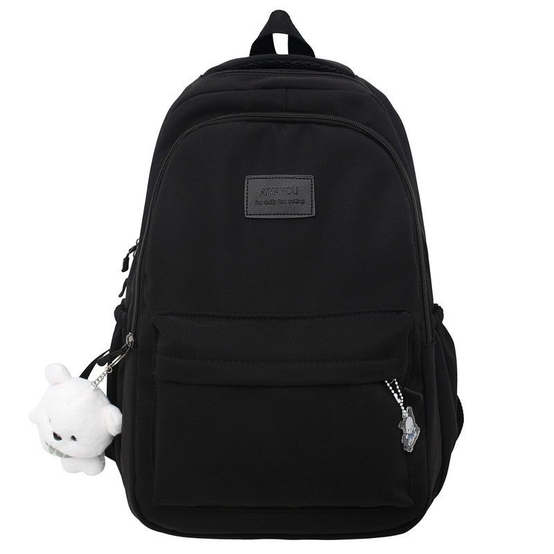 Men'S Computer Travel Backpack, Casual And Versatile Campus Style Backpack, Women'S Large-Capacity High School Student Junior High School Student School Bag - Image 1